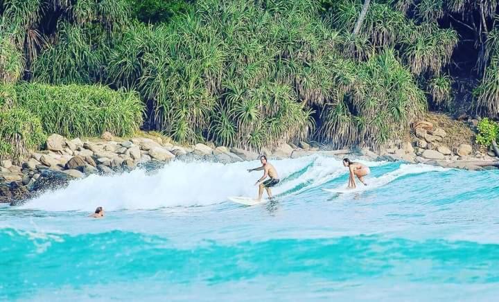 Hiriketiya Mahi Surf Lägenhet Dikwella Exteriör bild